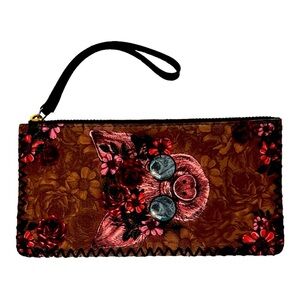 NWOT cute hippie pig wallet